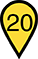 Location icon 20