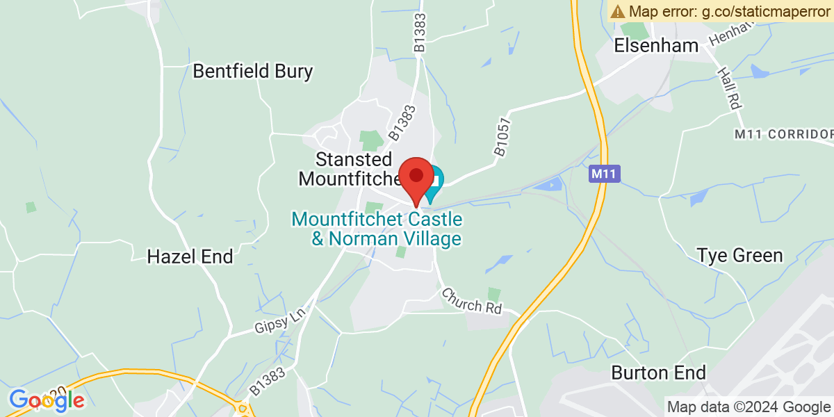 Map of Stansted Mountfitchet Station (Greater Anglia)