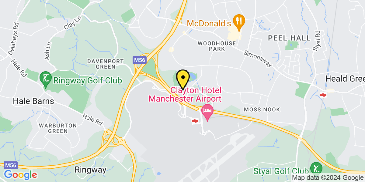 Map of Manchester Airport JetParks 1