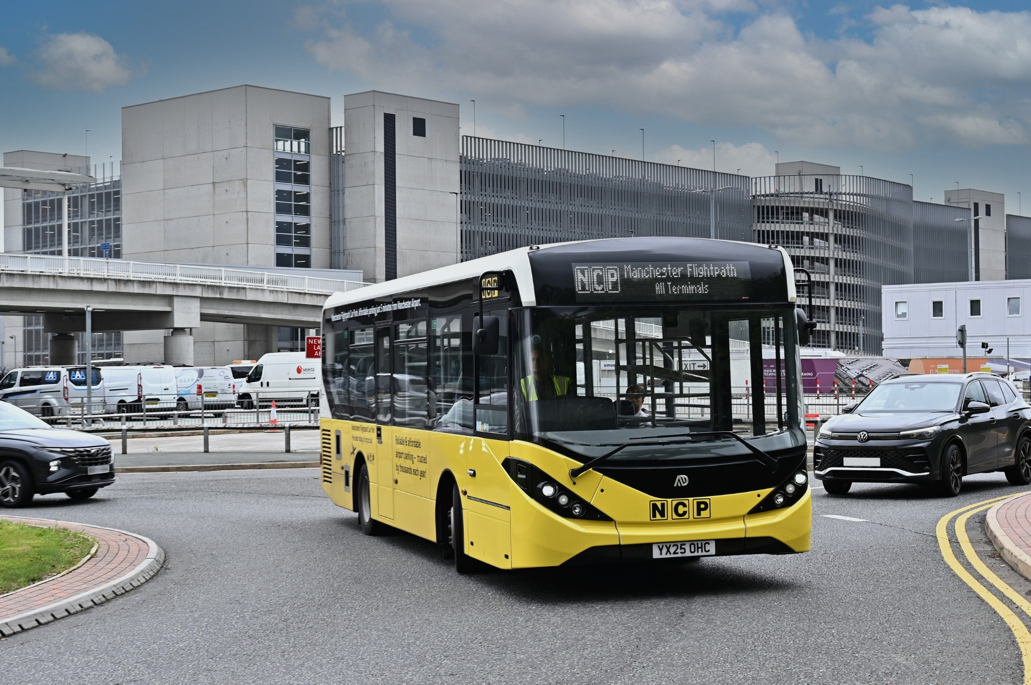 Manchester Flightpath Bus at Airport July 2025