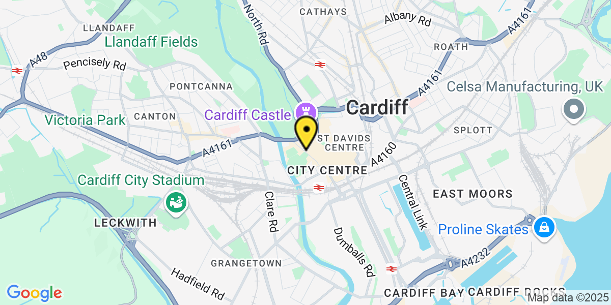 Cardiff City Stadium Map - Cardiff City Stadium