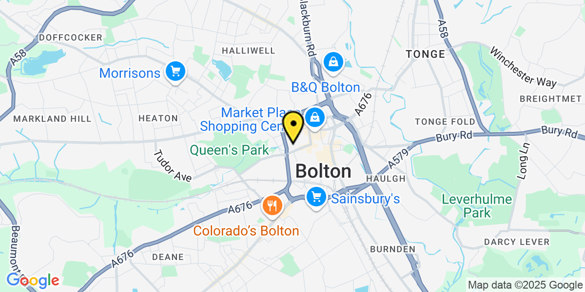 Map of Bolton King Street