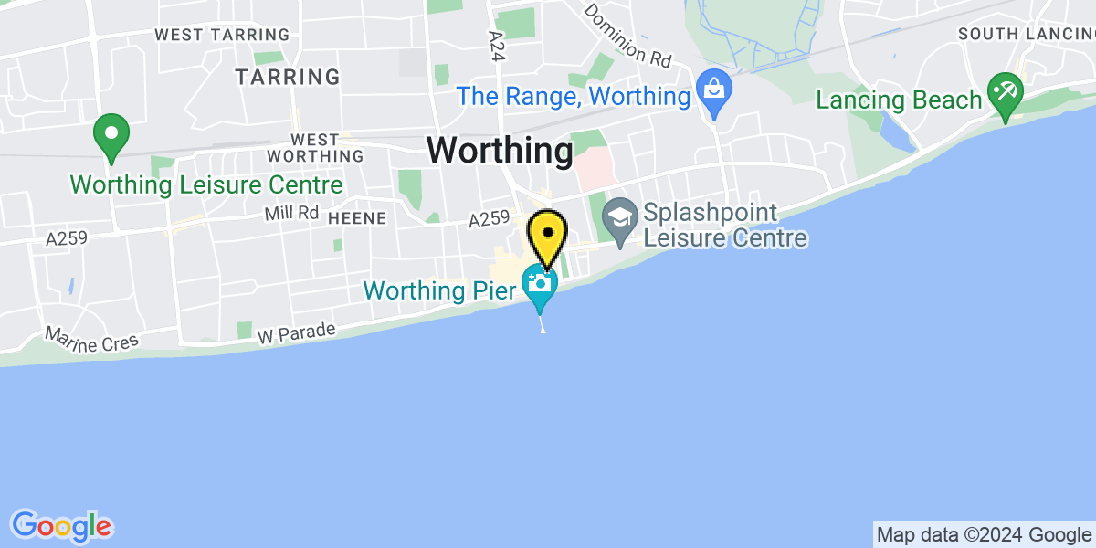 Map of Worthing Bedford Row 2