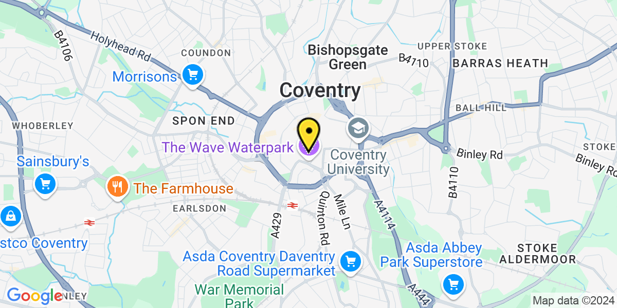 Map of Coventry Greyfriars Lane 2