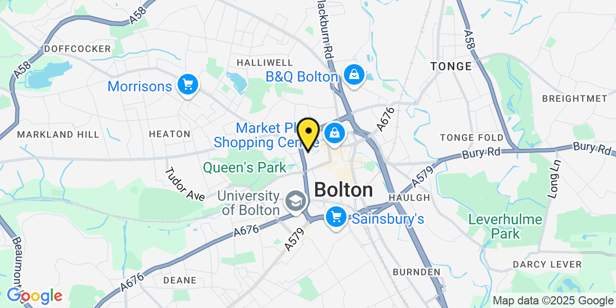 Map of Bolton St Helena Road