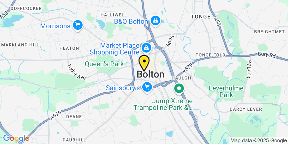 Map of Bolton Octagon Theatre SP