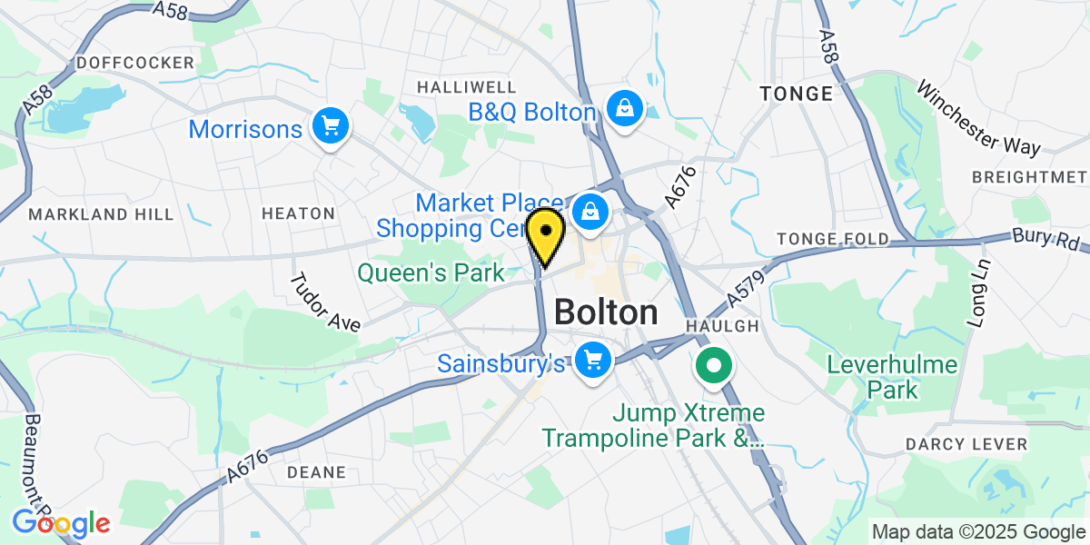 Map of Bolton St Edmund Street